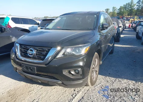 2019 Nissan Pathfinder Sl из США, поврежденный, VIN 5N1DR2MM1KC634754